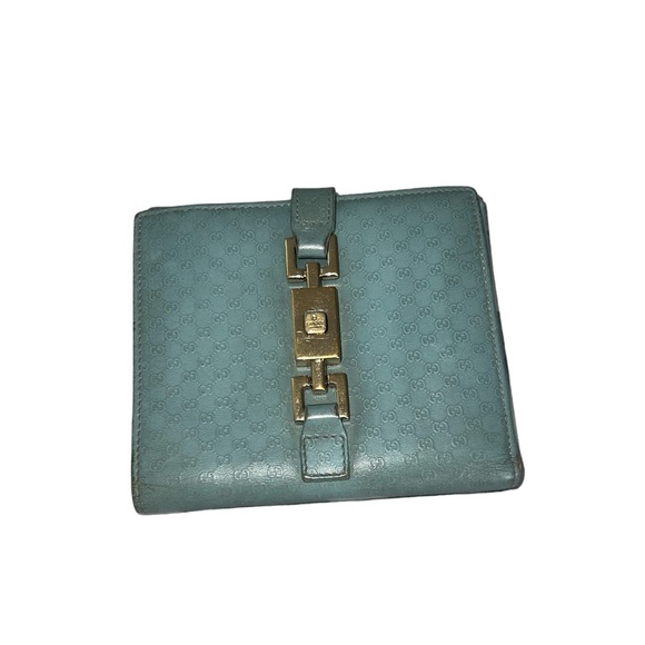 Gucci Handbags - Gucci Microguccisima Piston Lock Trifold Wallet